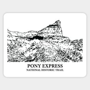 Pony Express National Historic Trail Sticker